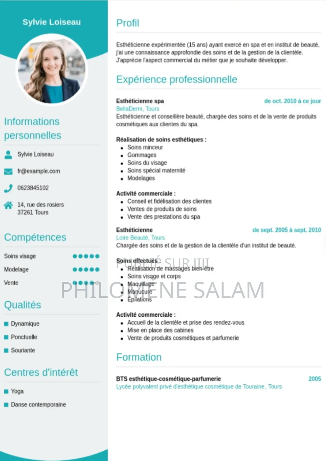 Élaboration De Cv