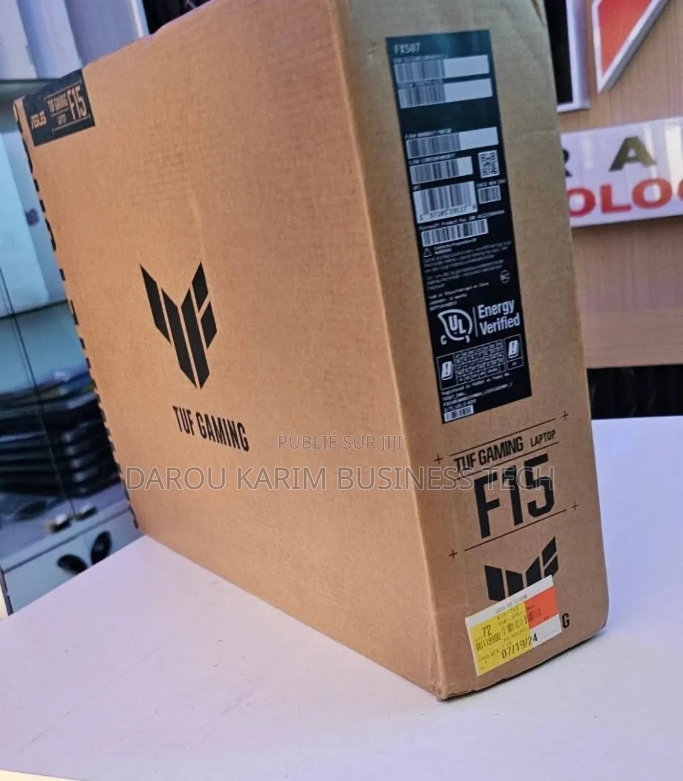 New Ordinateur Portable Asus TUF Dash F15 16GB Intel Core I7 SSD 1T