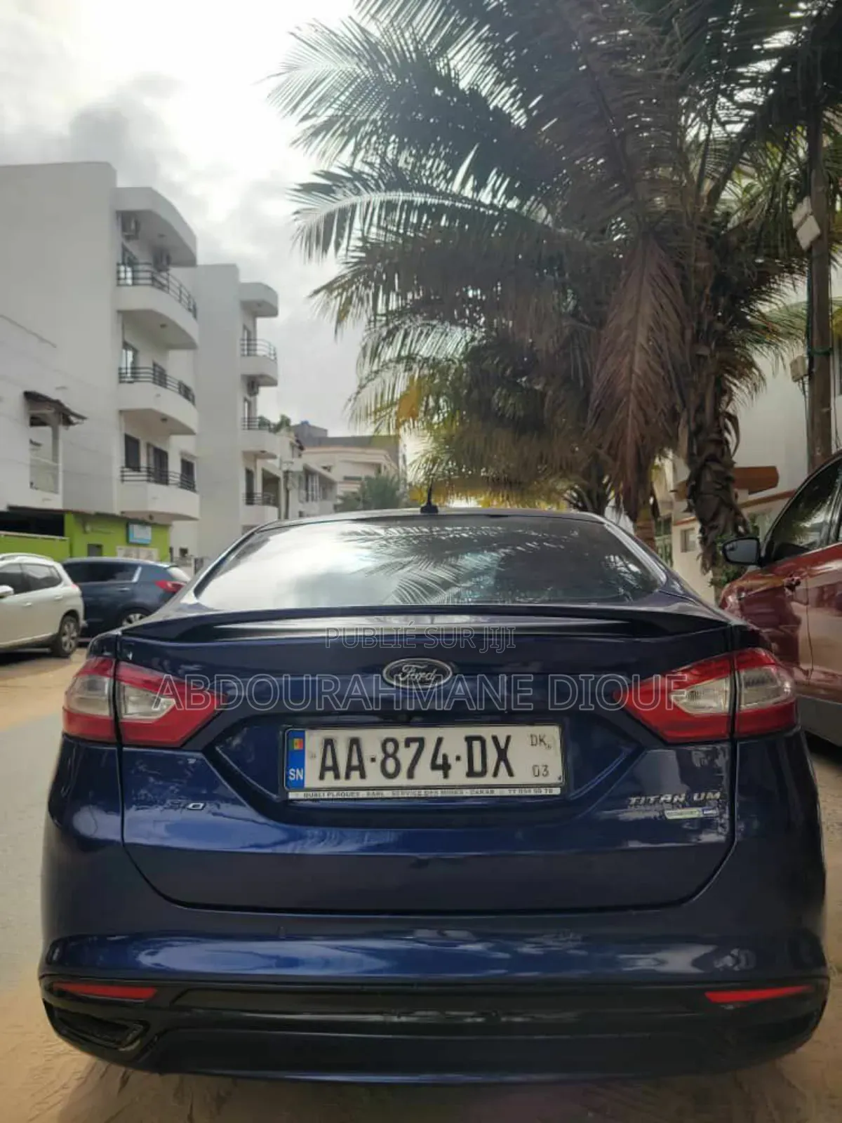 Ford Fusion Titanium 2013 Bleu