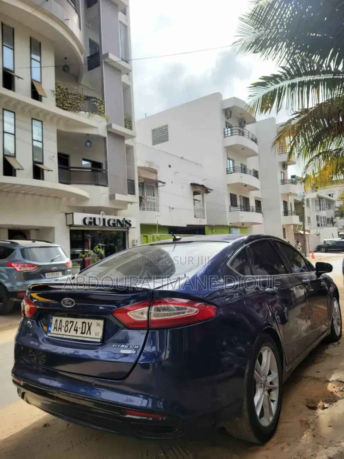 Ford Fusion Titanium 2013 Bleu