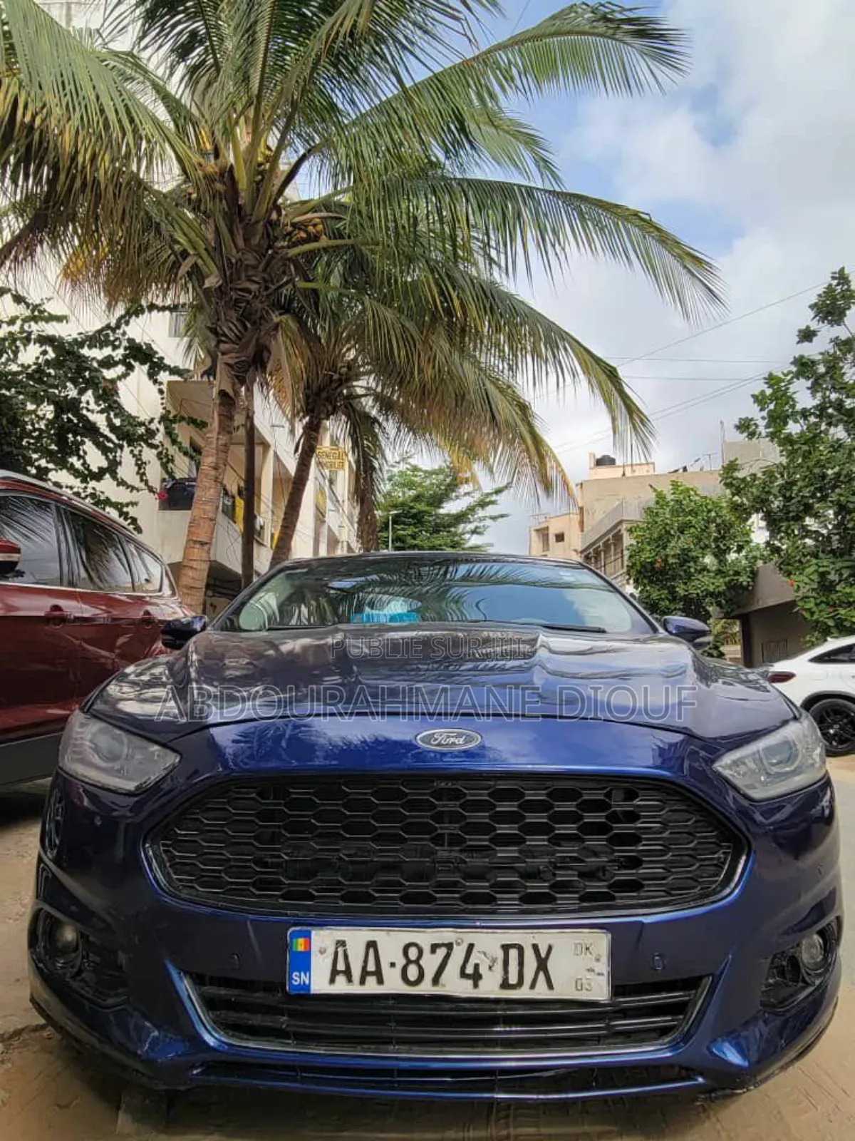 Ford Fusion Titanium 2013 Bleu