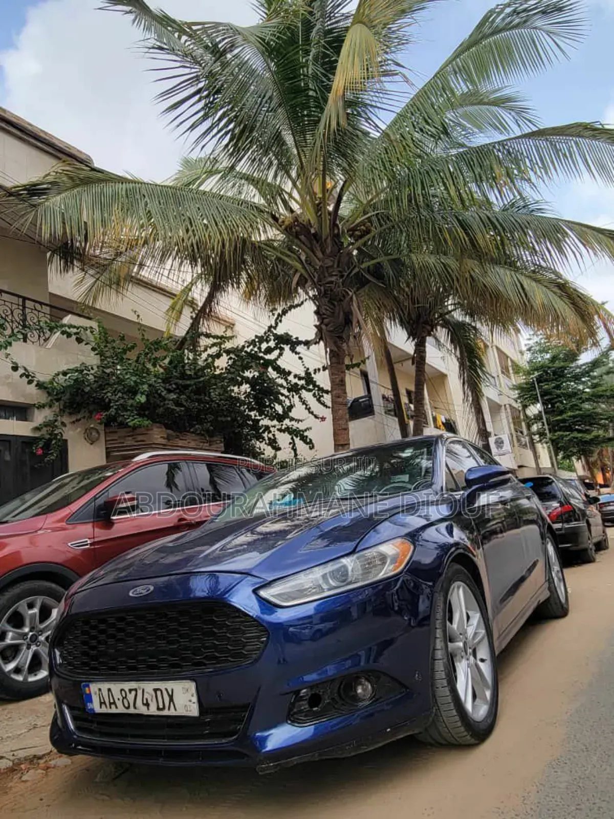 Ford Fusion Titanium 2013 Bleu