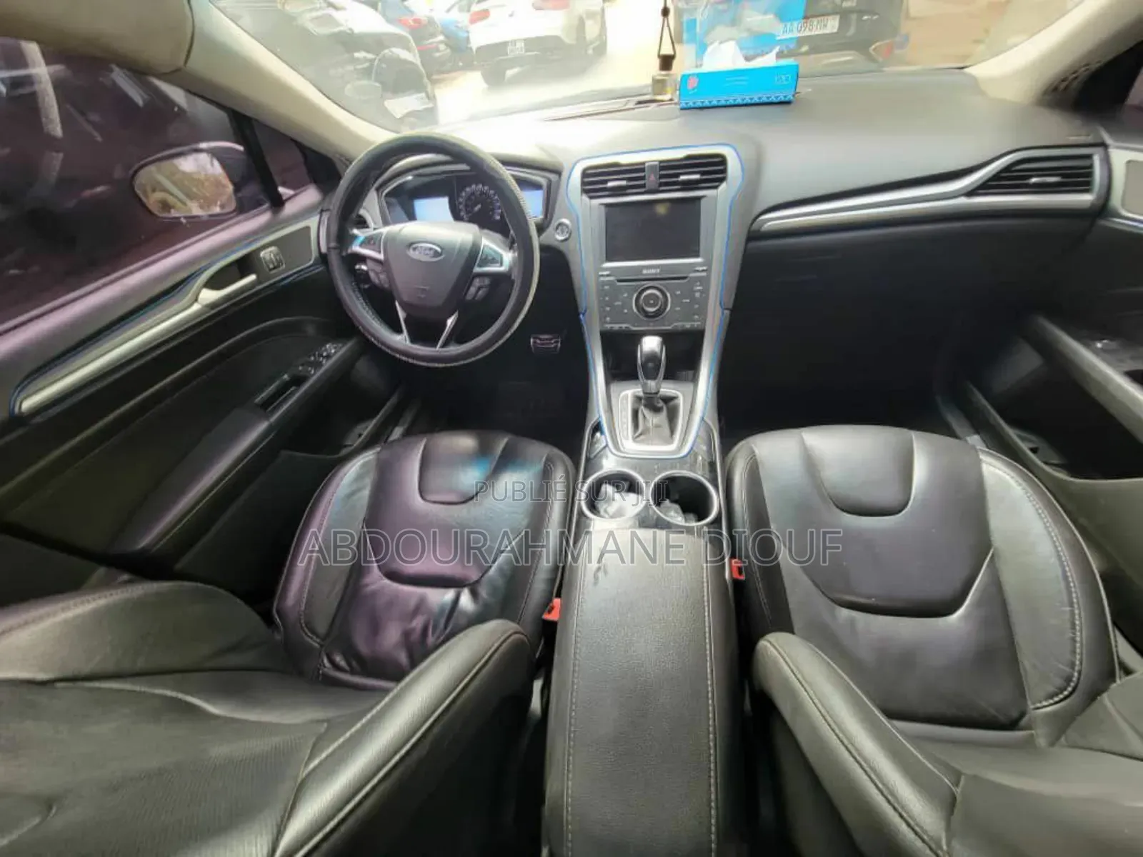 Ford Fusion Titanium 2013 Bleu