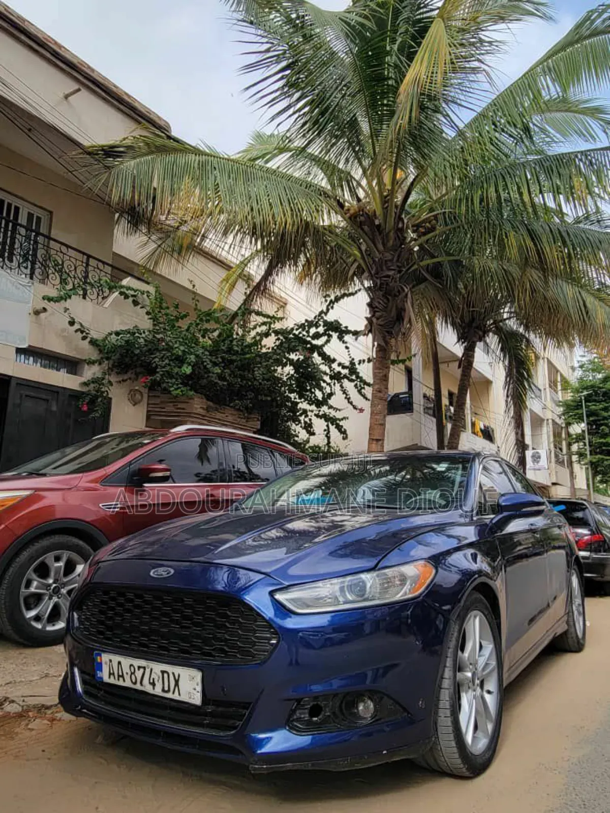 Ford Fusion Titanium 2013 Bleu