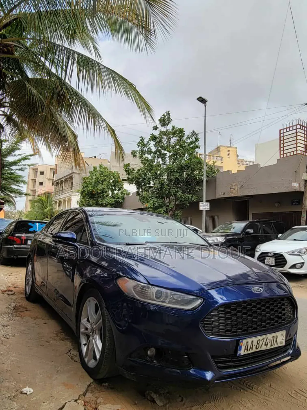 Ford Fusion Titanium 2013 Bleu