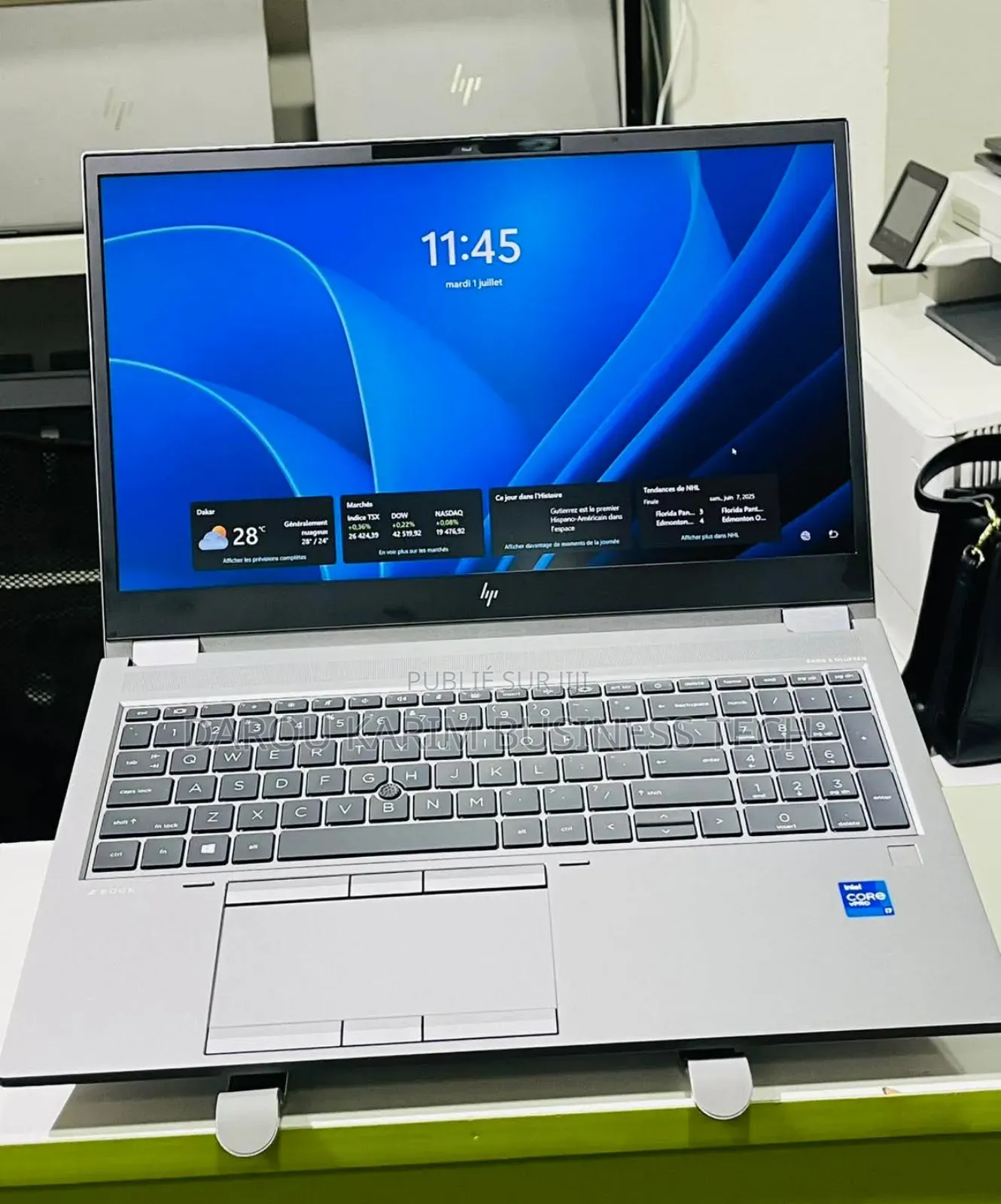 New HP Zbook Fury 15 G7 32GB Intel Core I7 SSD 128GB