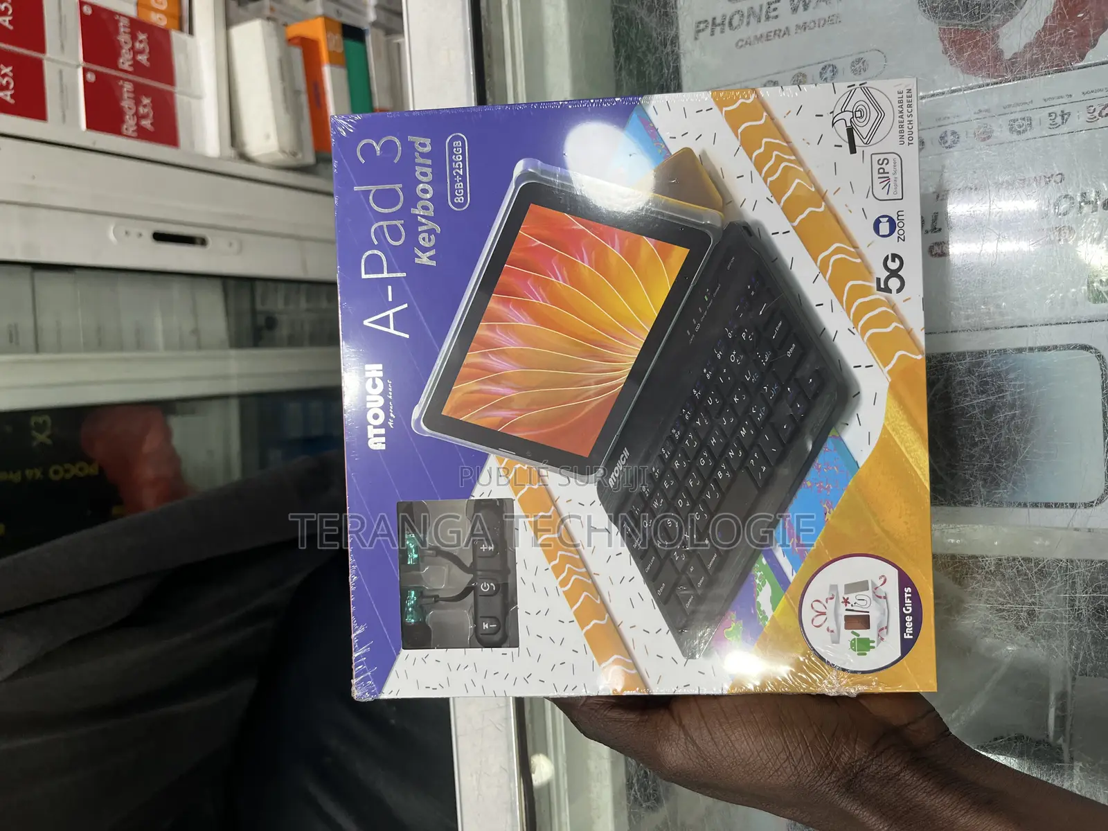 New Atouch A-Pad 3 256 GO Noir