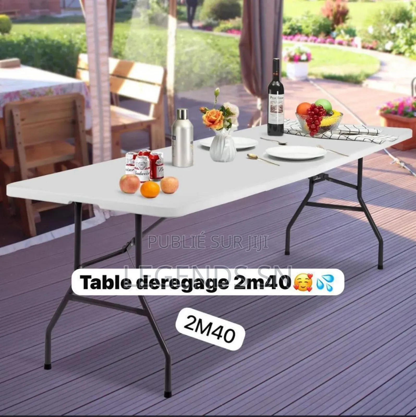 Table Dressage 2 Mètre 40