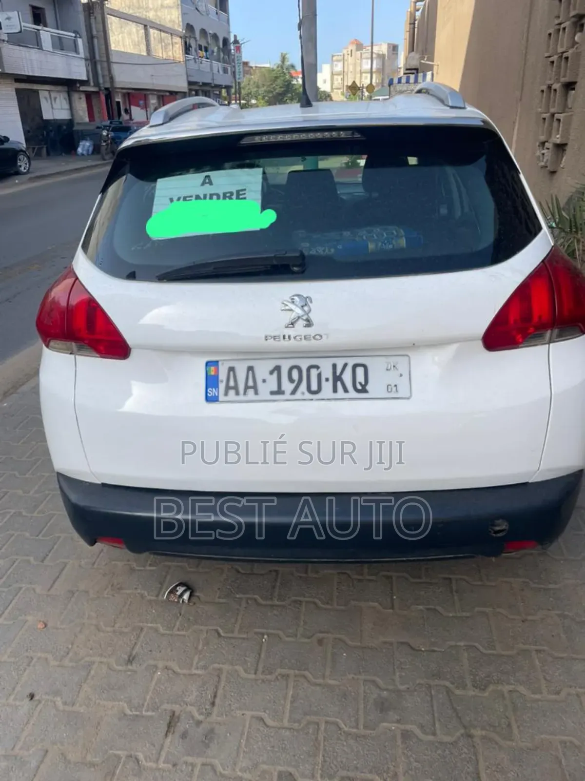 PEUGEOT 2008 2014 Blanc