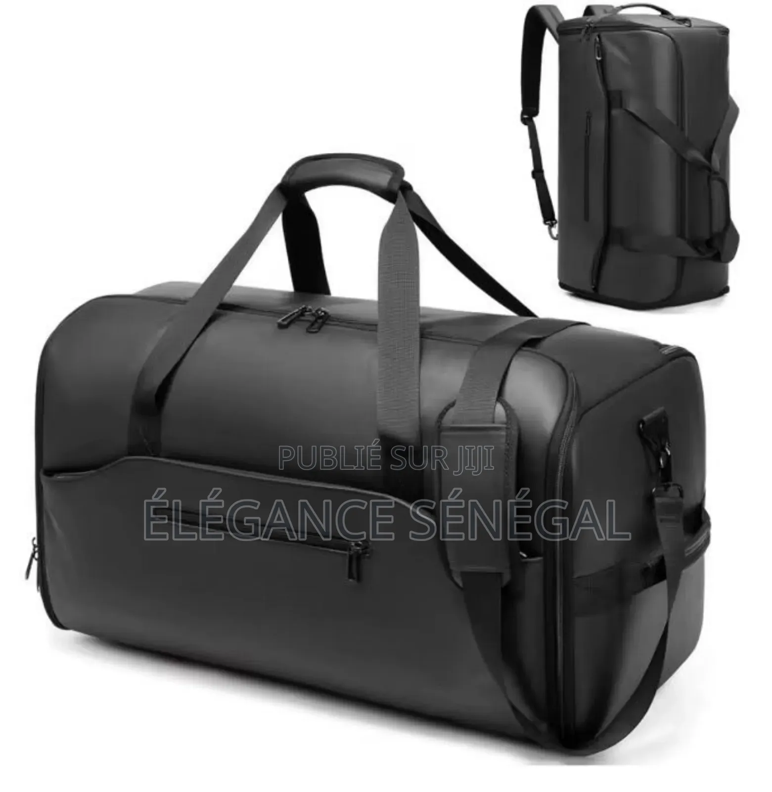 Sac De Voyage En Cuir -tissu Dakar