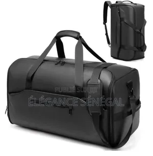 Sac De Voyage En Cuir -tissu Dakar