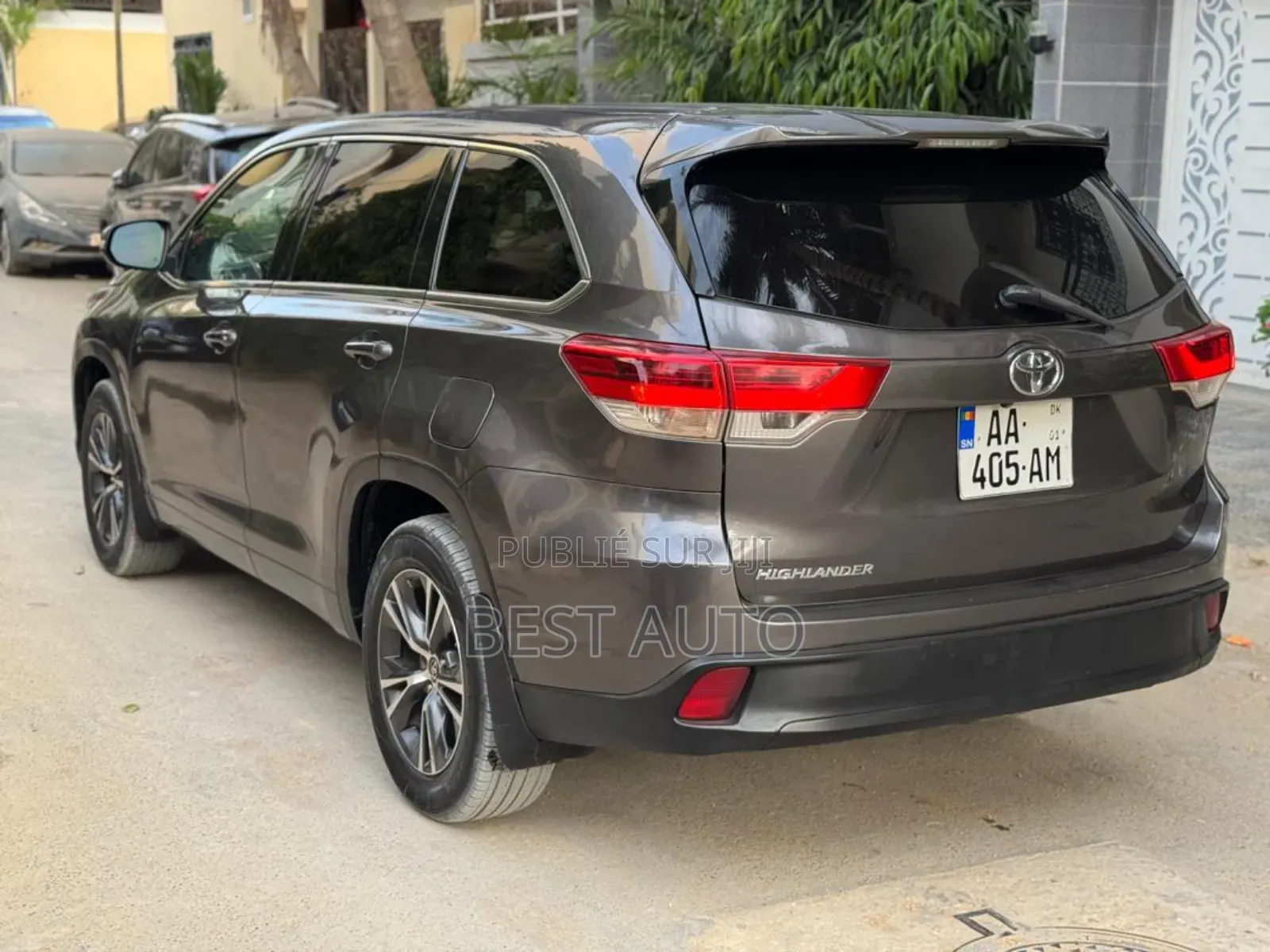 Toyota Highlander 2018 Gris