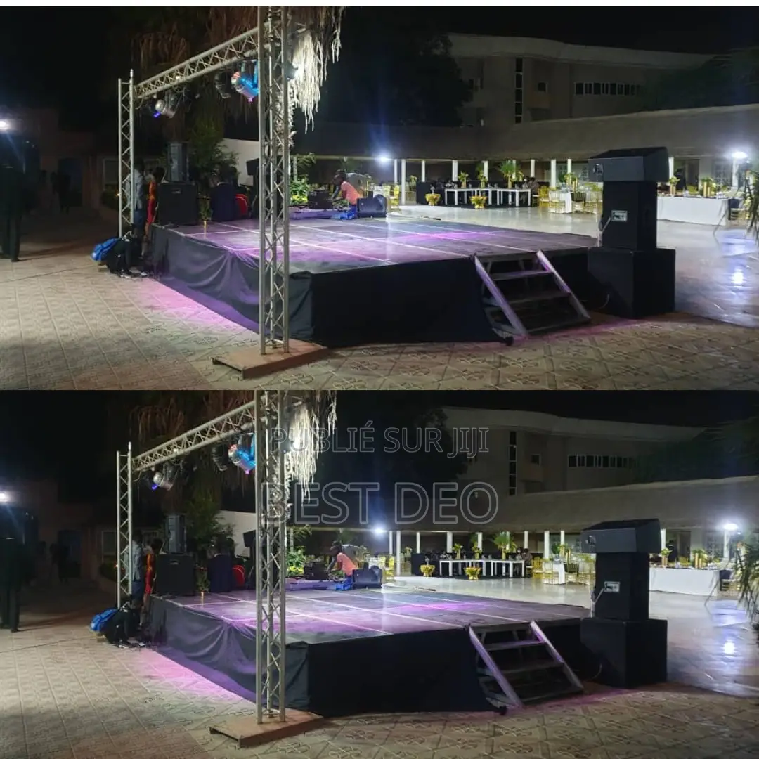 Podium a Louer Pour Vos Evenements Au Senegal