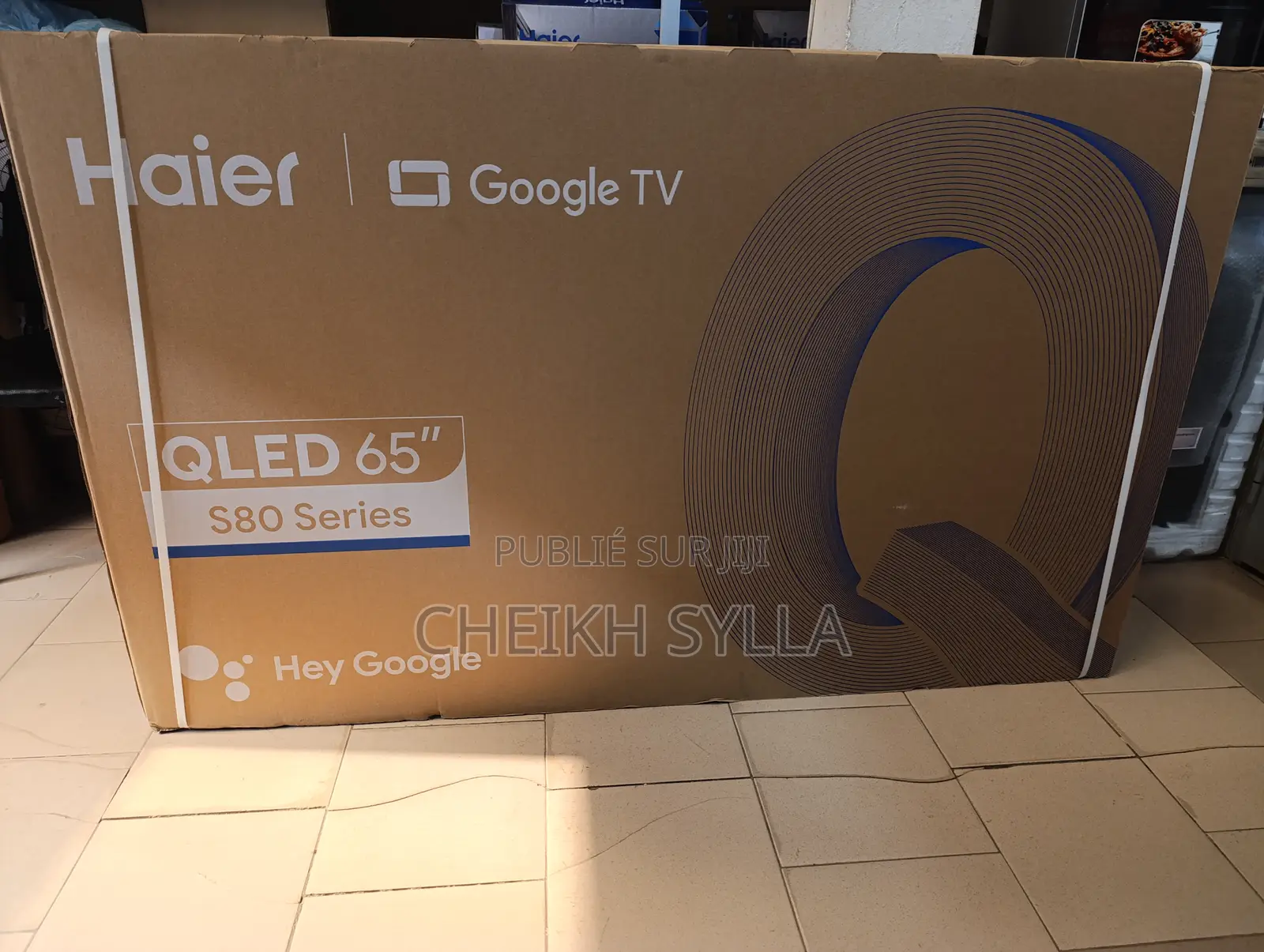 Smart Google Tv Haier Qled 65" Uhd Full Options