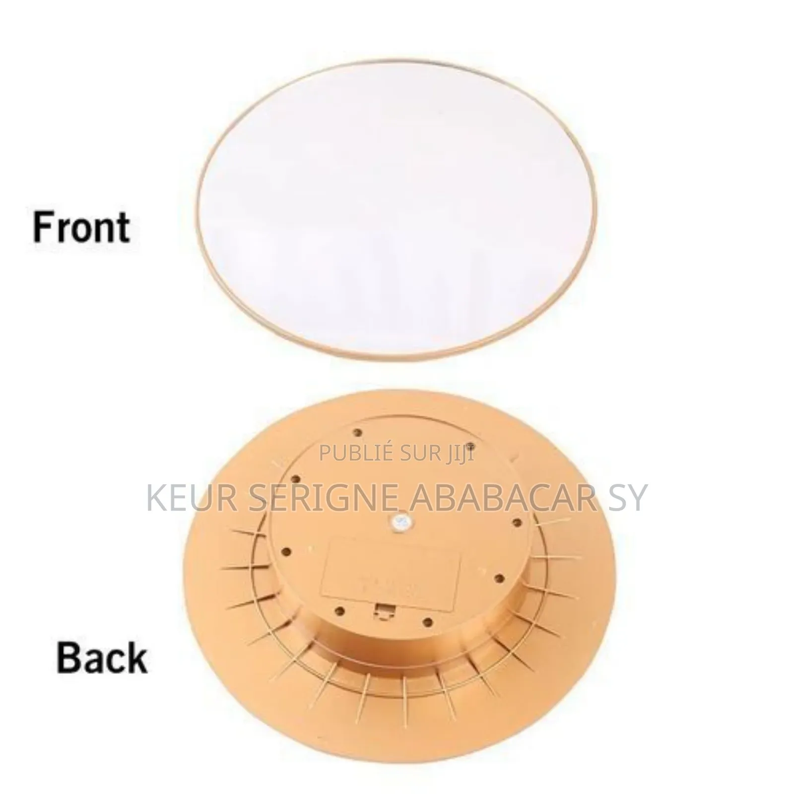 Plateau Tournant Grand Modèle Avec Miroir