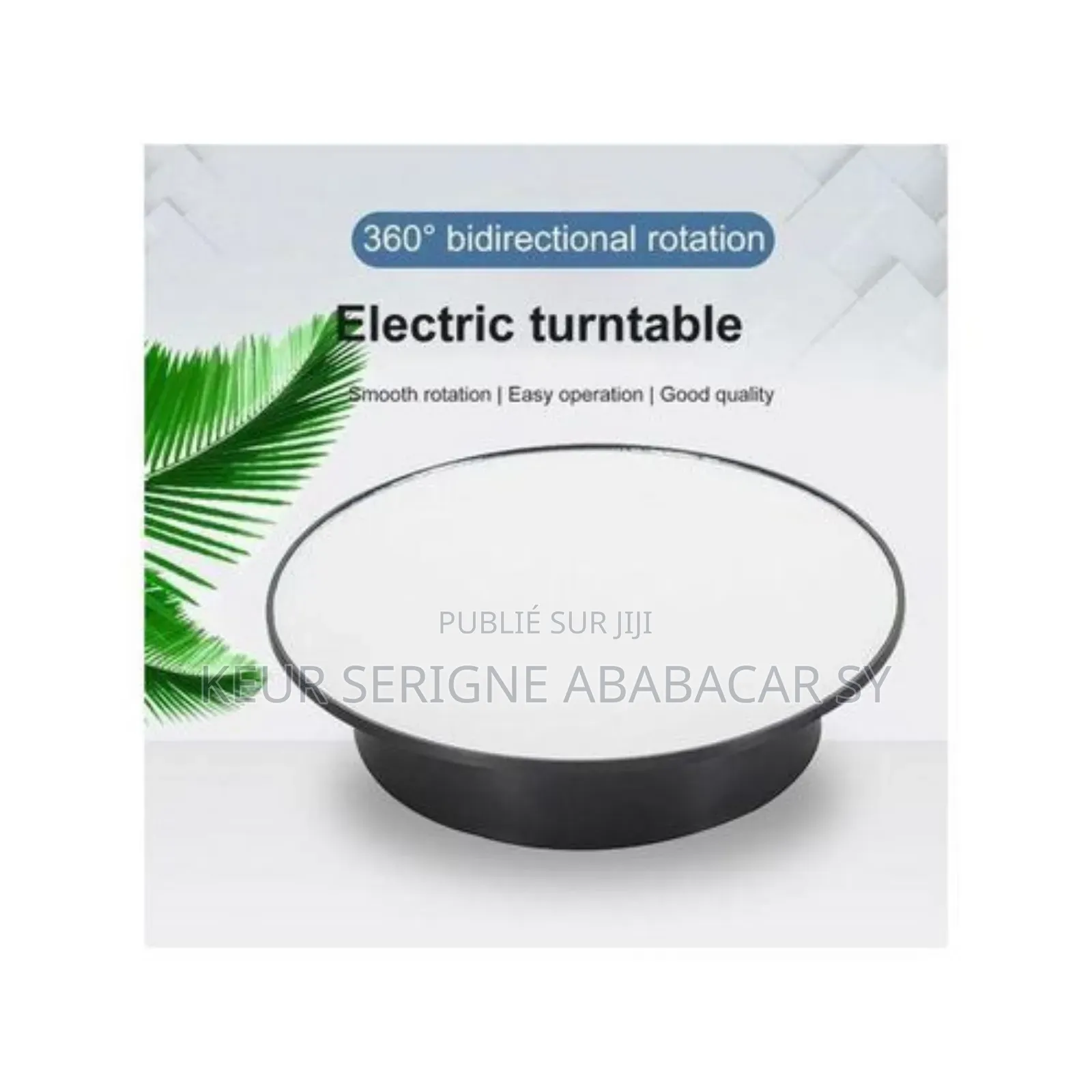 Plateau Tournant Grand Modèle Avec Miroir