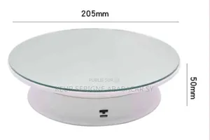 Plateau Tournant Taille Moyenne Avec Miroir