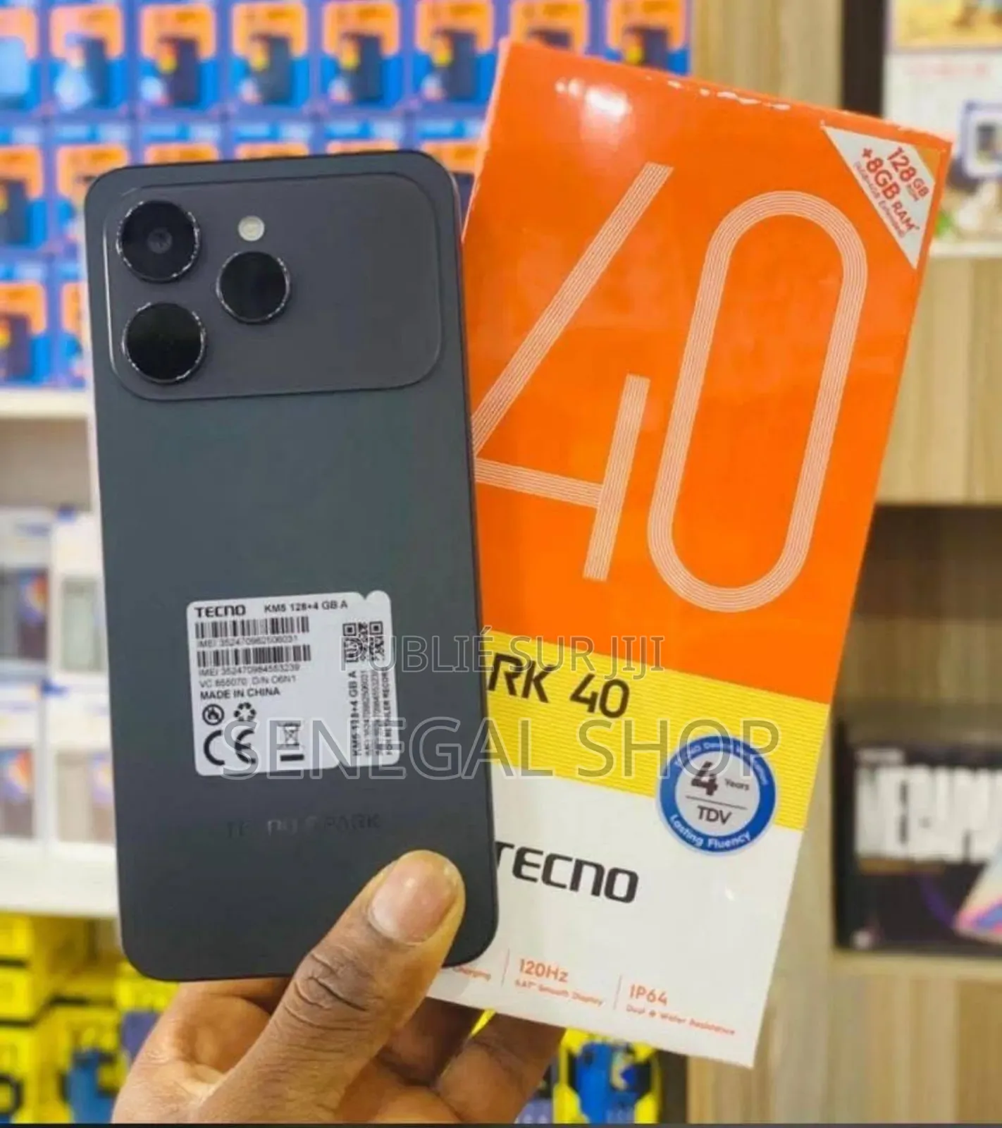 New Tecno Spark 40 128 GB Blue