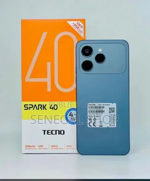 Photo - New Tecno Spark 40 128 GB Blue