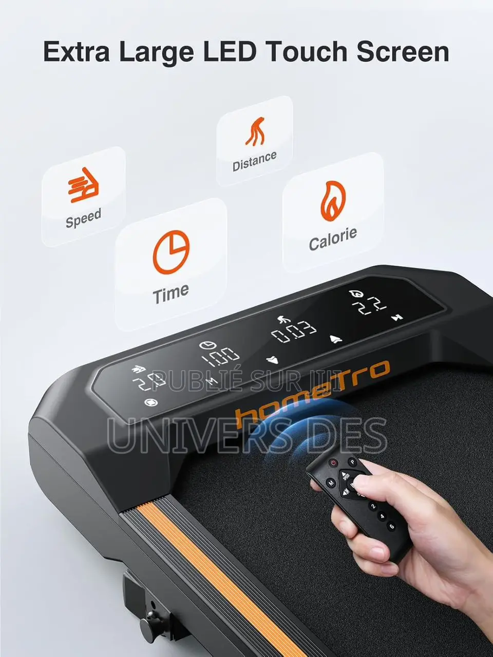 Tapis De Marche De Bureau Ancheer – Walking Pad Avec Bure