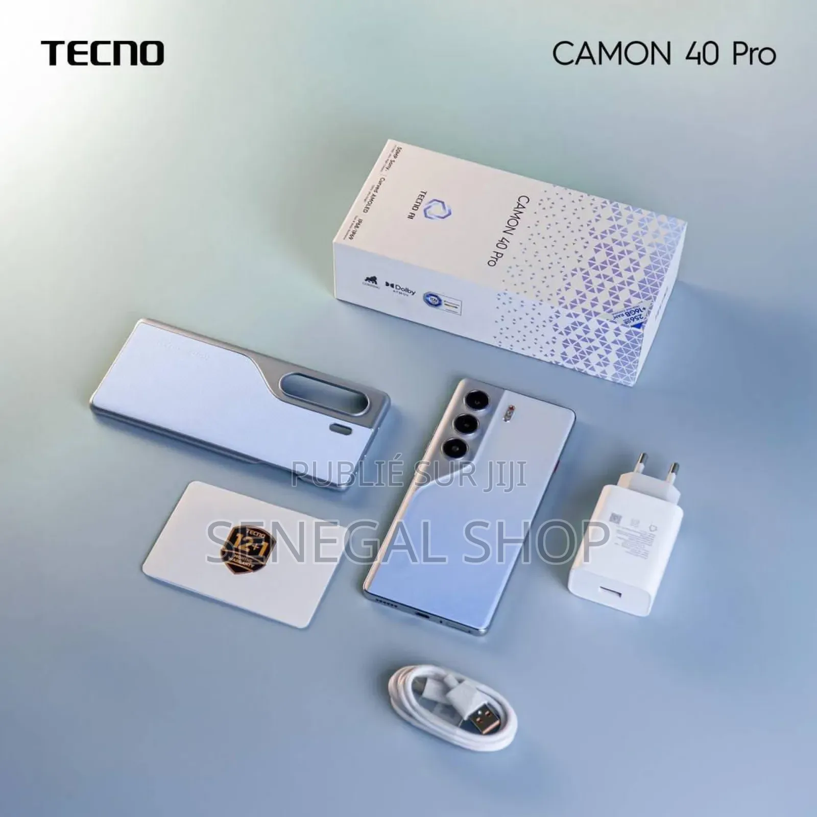 New Tecno Camon 40 256 GB Bleu
