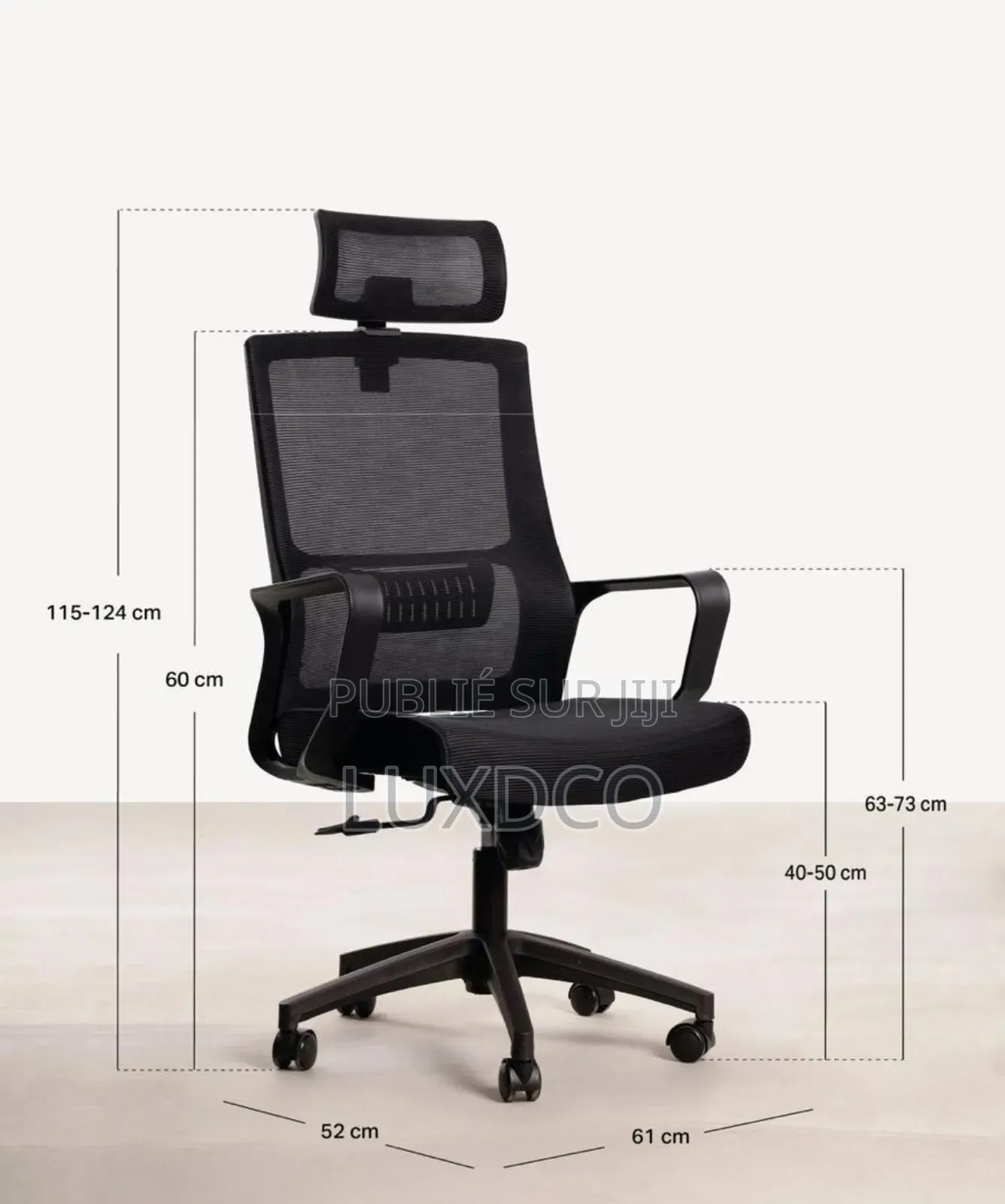 La Chaise De Bureau Ergonomique De Haute Qualité Avec Appui.