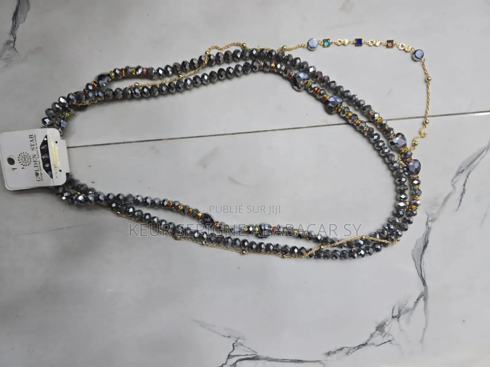 Ensemble Fer Chaine 
 2 Fers Cristal You Didji
