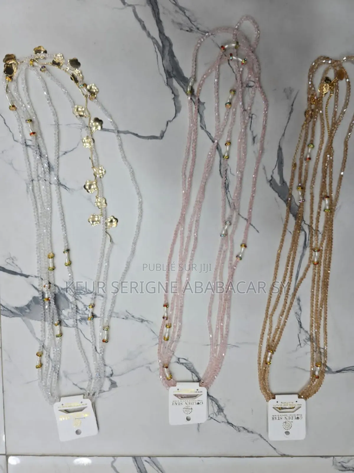 Ensemble Fer Chaine
Avec Fer Cristal Bou Séw