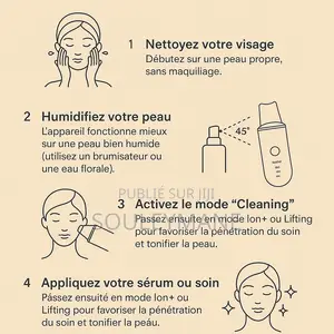 Epurateur De Peau À Ultrasons