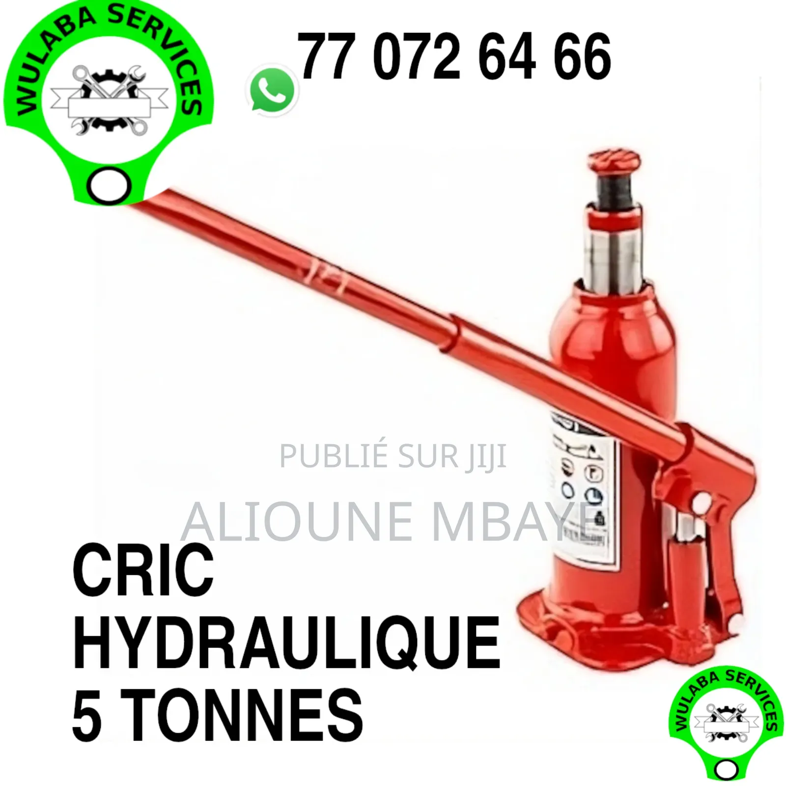 Cric Hydraulique 5t