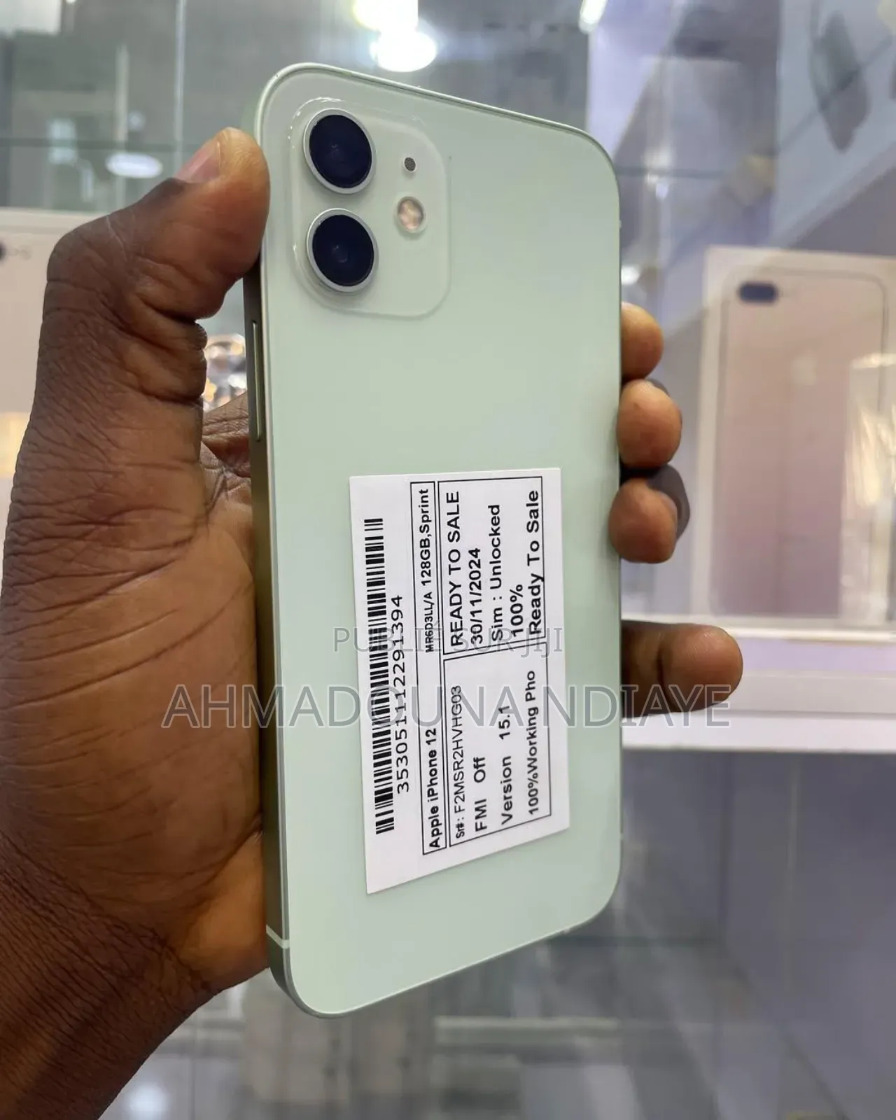 New Apple iPhone 12 128 GB Vert