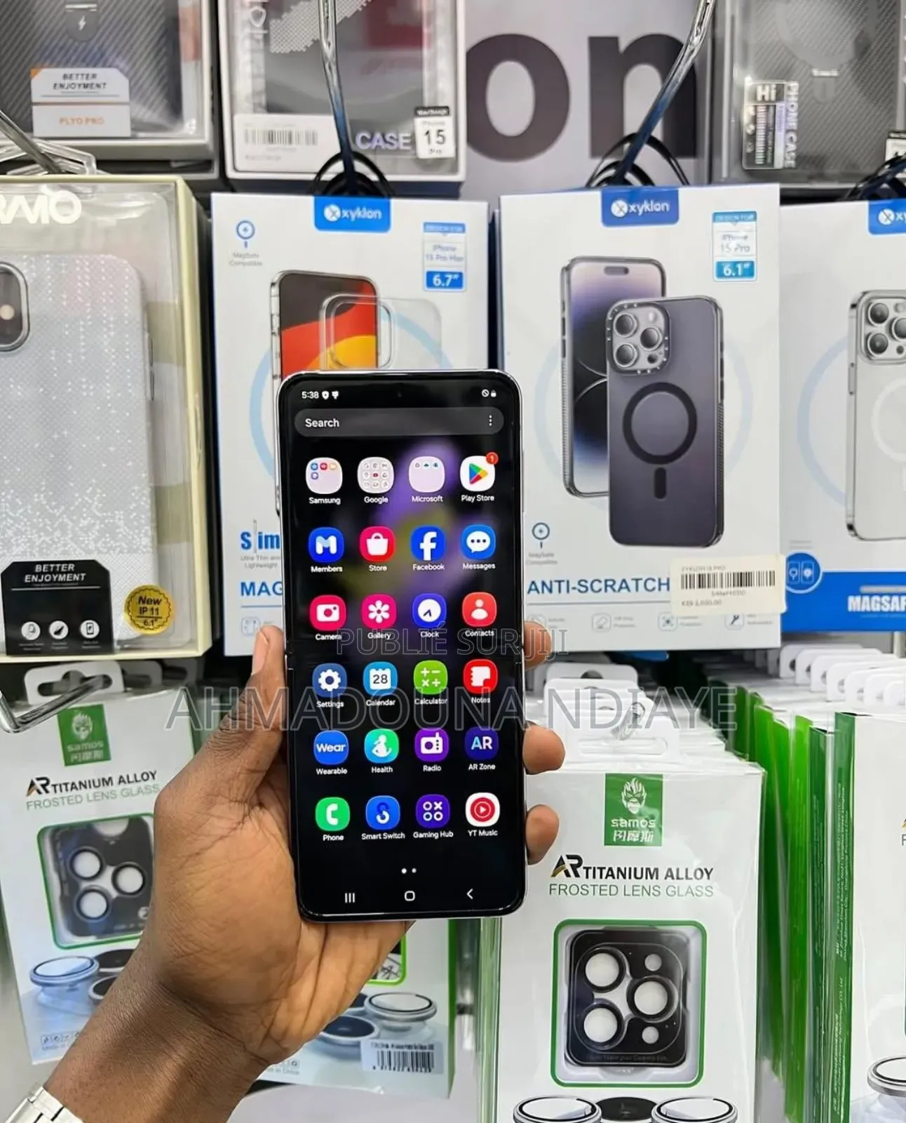 New Samsung Galaxy Z Fold 3 256 GB Violet