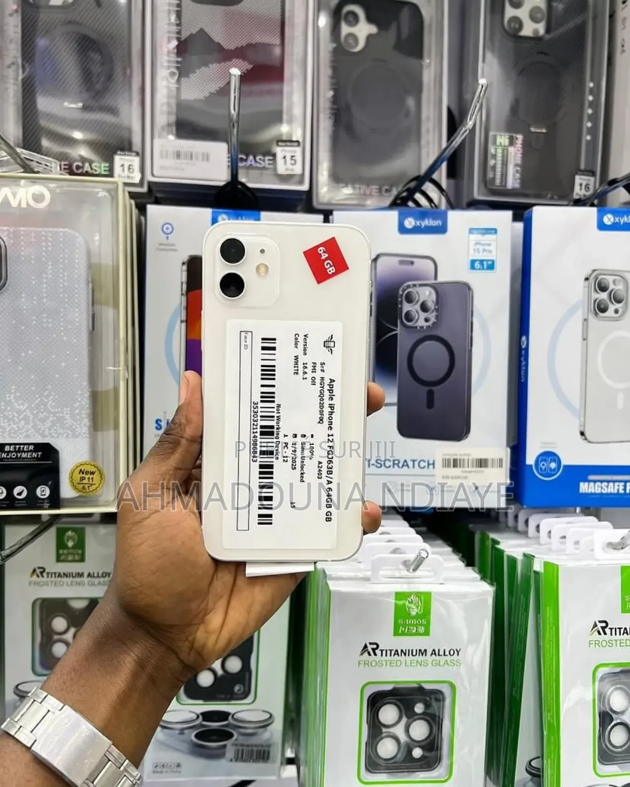 New Pomme iPhone 12 64 GB Blanc