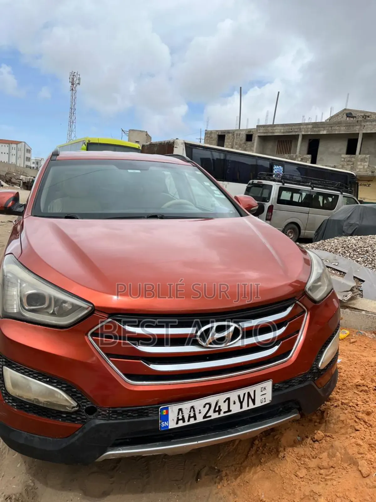 Hyundai Santa Fe 2015 Rouge