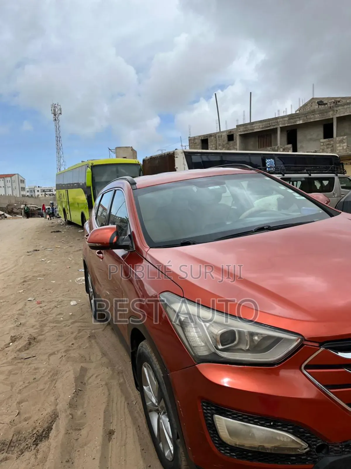 Hyundai Santa Fe 2015 Rouge