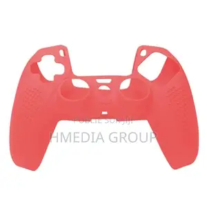 Étui Silicone Antidérapant Ps5 – Noir, Rouge, Blanc, Bleu
