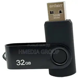 Photo - Clé Usb 32 Go Enfain – Usb 2.0 – Noire Mat