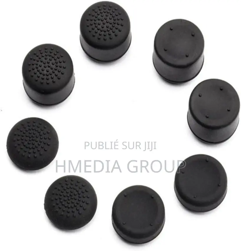 Capuchons De Joysticks (X8) – Antidérapants – Noir