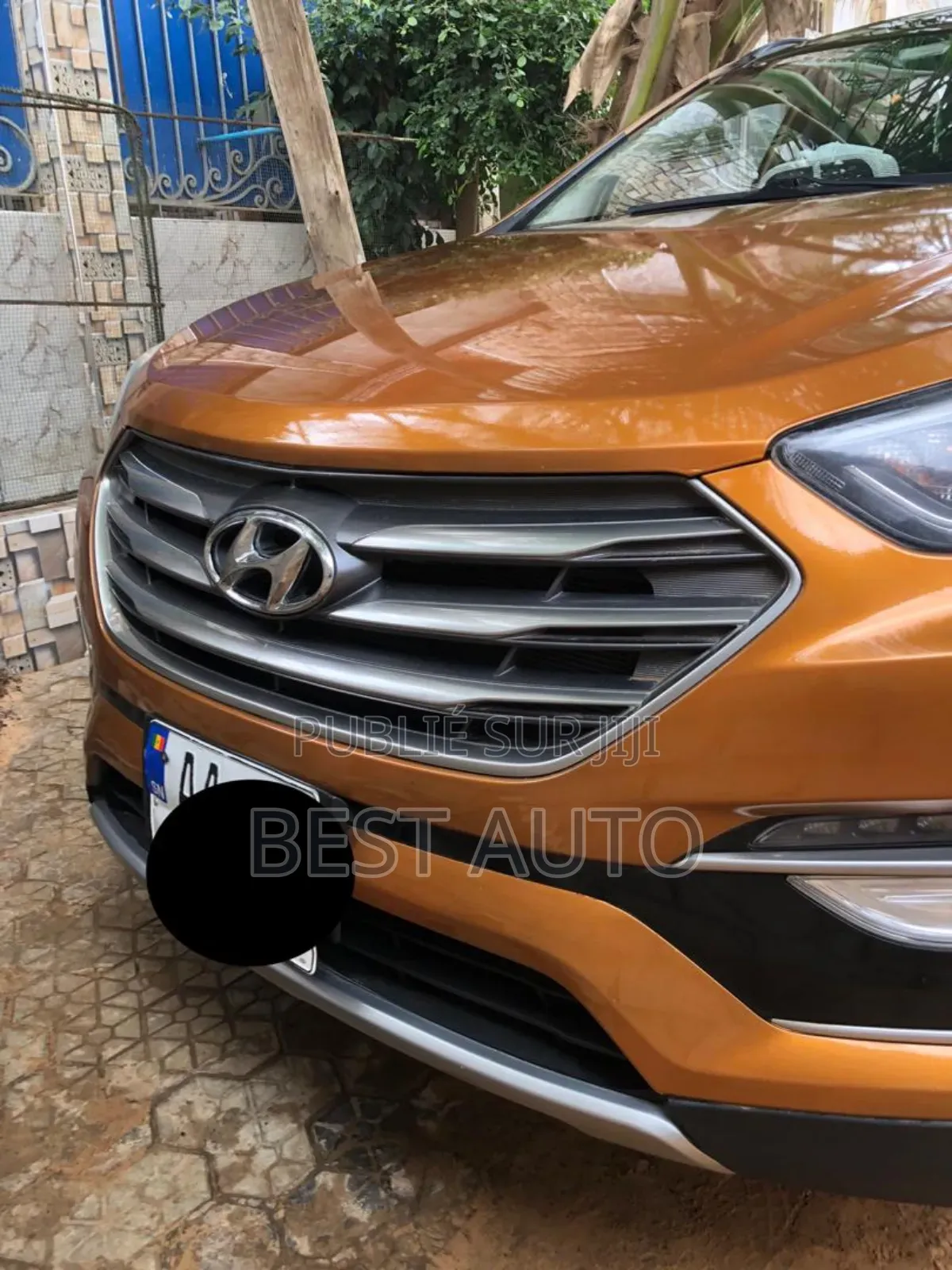Hyundai Santa Fe 2017 Orange