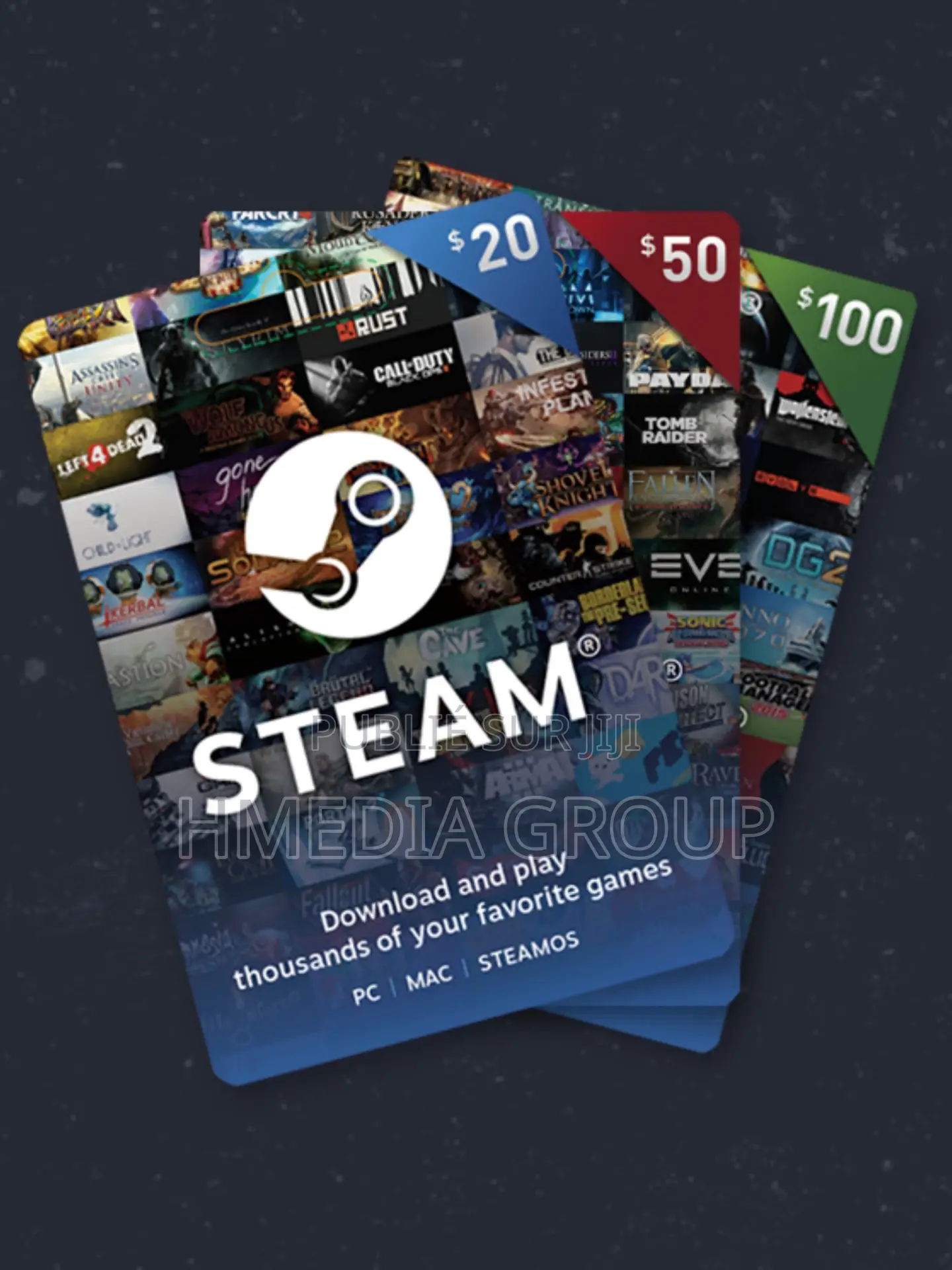 Carte Steam
