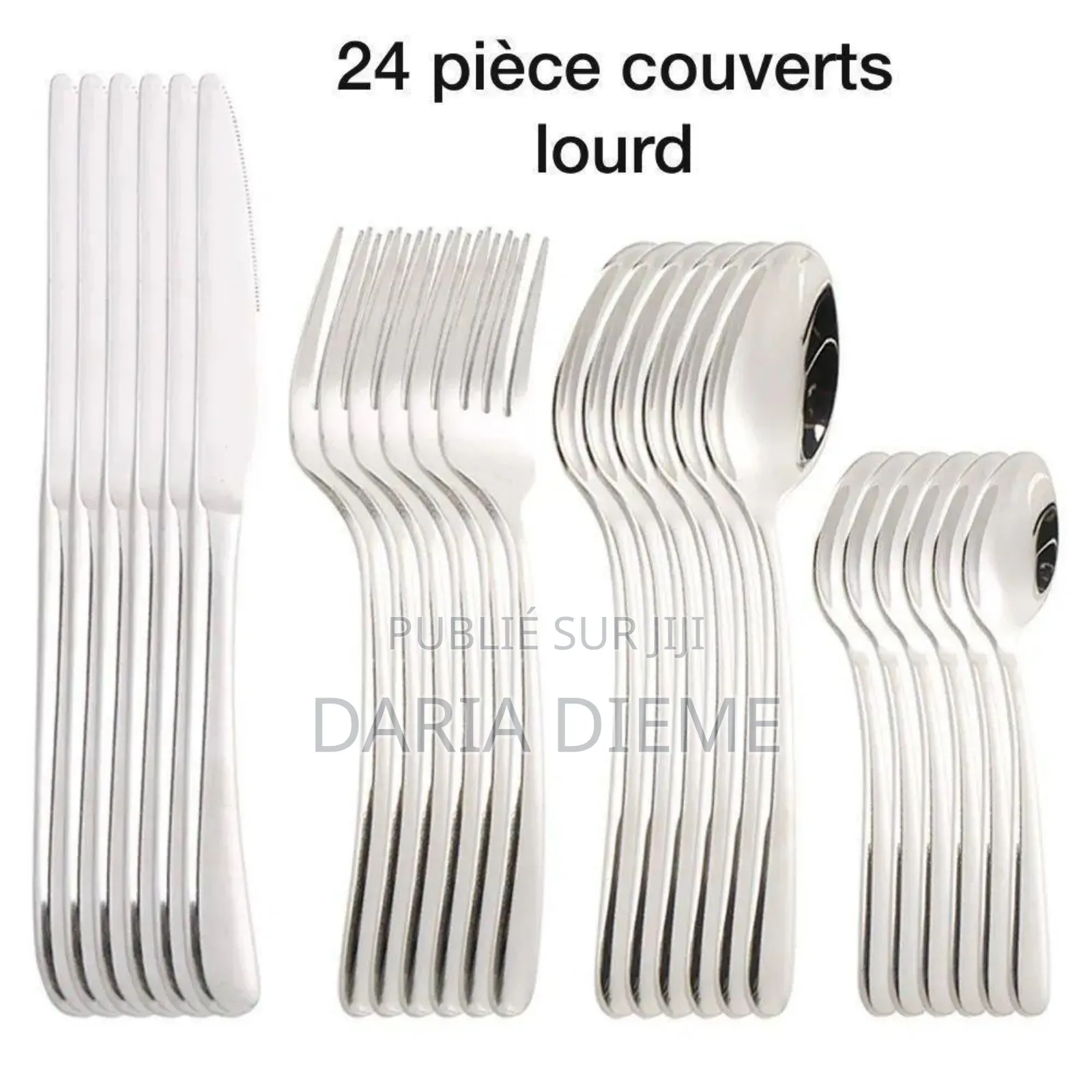 24 Piéces Couvert