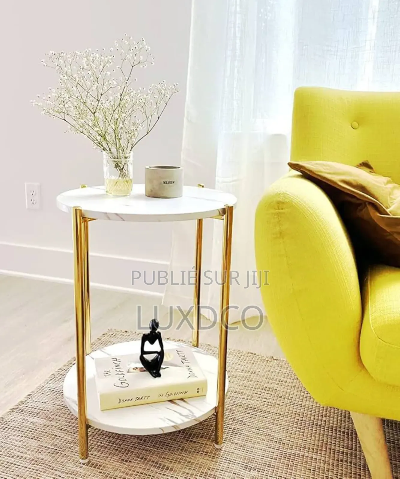 Table d'Appoint De Canapé Petite Table De Salon Meuble À Thé