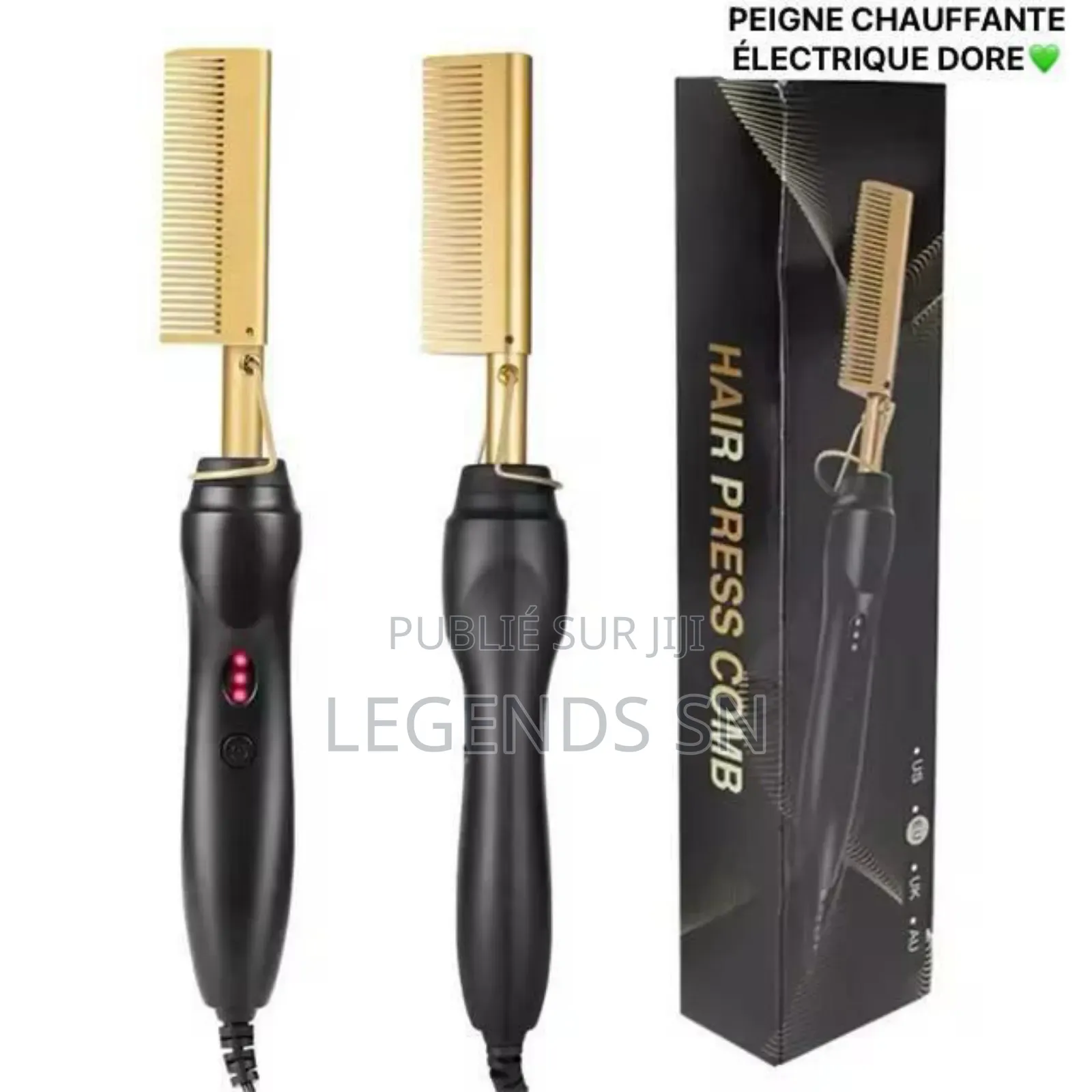 Peigne Chauffante Électrique