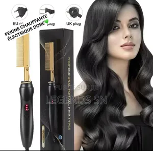 Peigne Chauffante Électrique