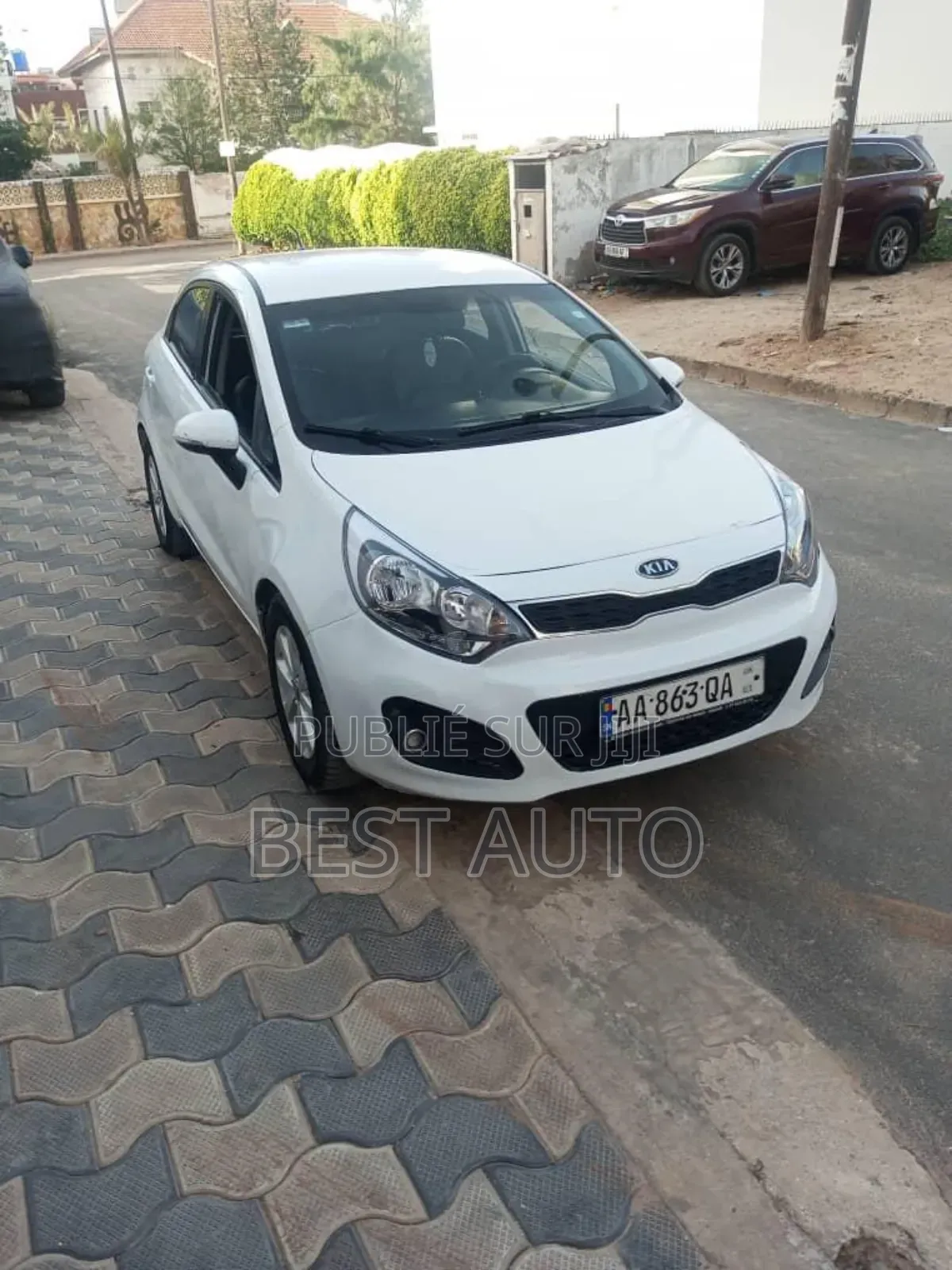 Kia Rio 2013 Blanc