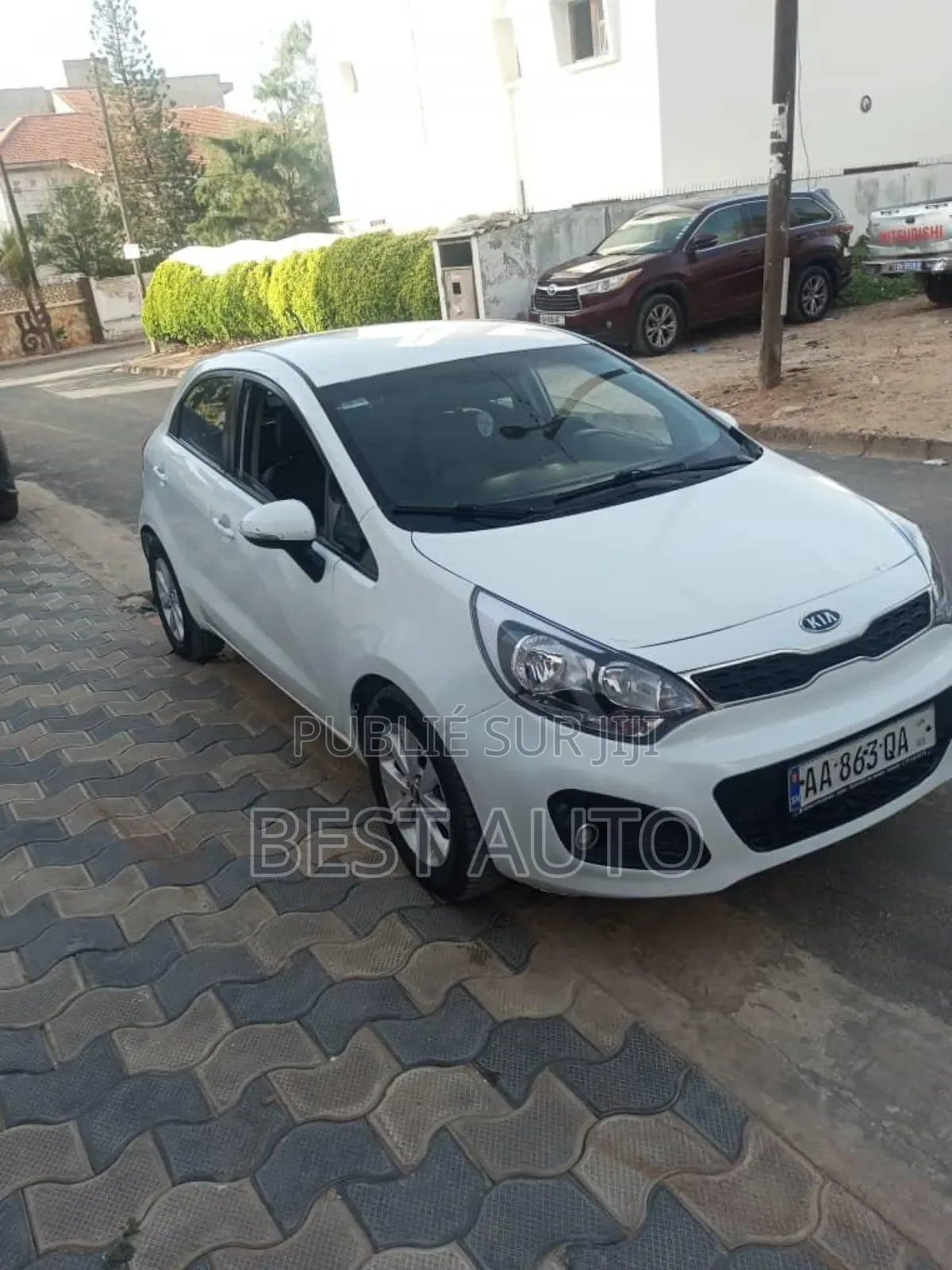 Kia Rio 2013 Blanc
