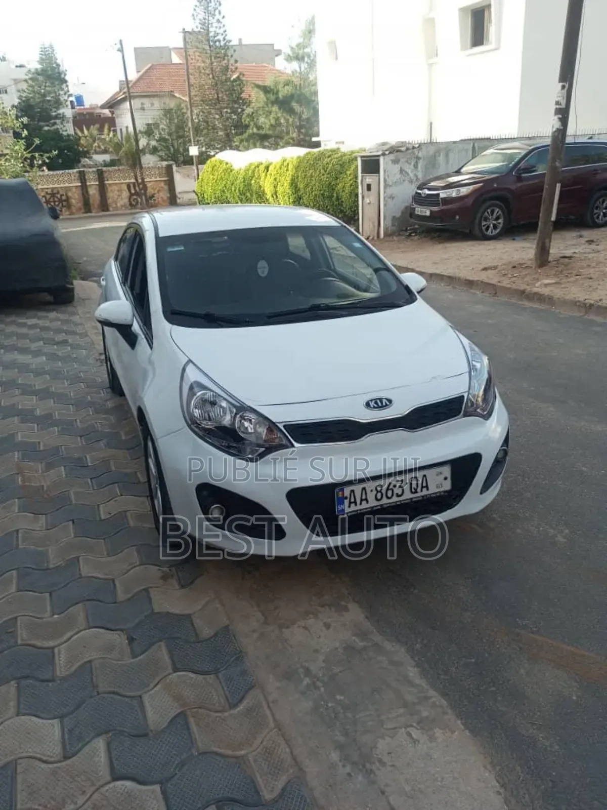 Kia Rio 2013 Blanc