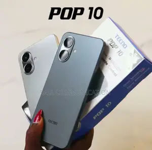 New Tecno Pop 10 64 GB Noir