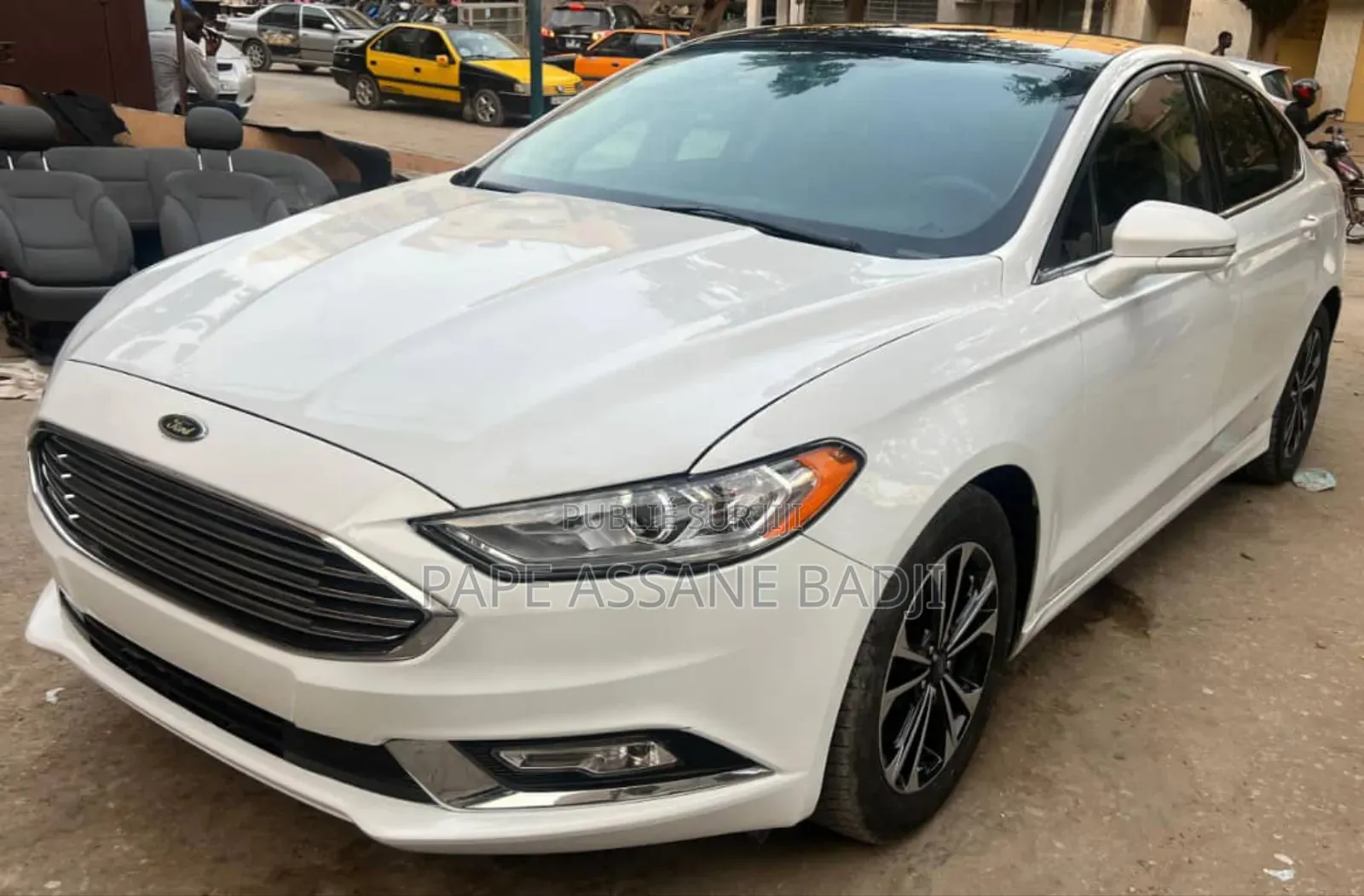 Ford Fusion SE AWD 2017 Blanc