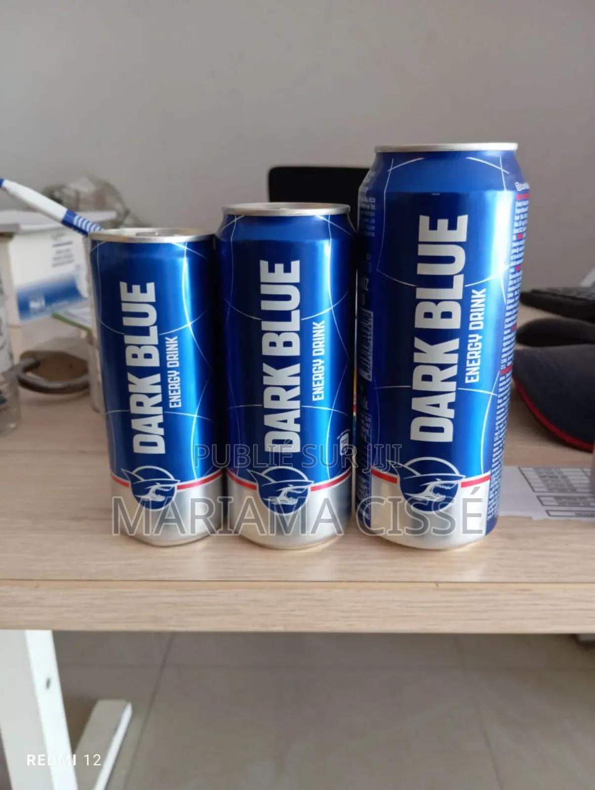 Boisson Énergisante Dark Blue